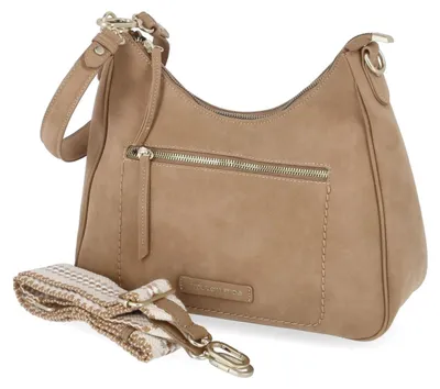 Produktbild von Fräulein Frida Damen Hobo Bag Braun Synthetik Größe: One Size