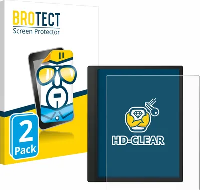 Produktbild von 2x Für Boox Tab Ultra C Schutzfolie BROTECT Displayschutz Display Schutz Folie Klar Transparent