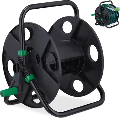 Produktbild von relaxdays Hadicový naviják 30 m 1/2" hadice