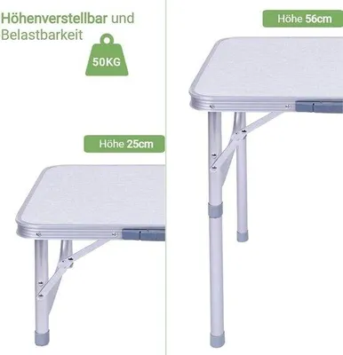Produktbild von Famanu Camping Tisch – stabil und faltbar