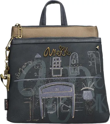 Produktbild von Anekke Freizeitrucksack Rucksack Boutique Backpack Multicolor dunkelblau