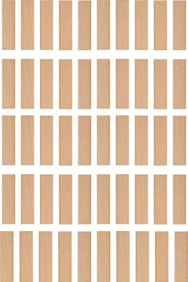 Produktbild von Holzdochte für Kerzen, 75 x 20 x 1 mm, 50 Stück