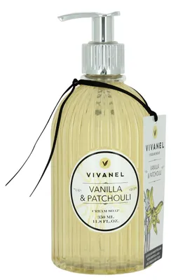 Produktbild von Vanille & Patchouli liquid hand soap (Cream Soap) 350ml