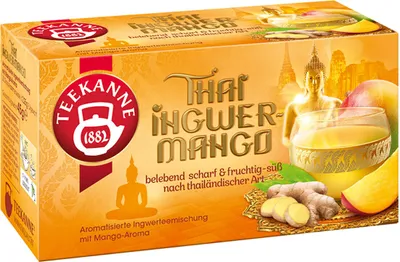 Obrázok produktu pre Čajová kanvica Thai Ginger Mango Zázvorová zmes s príchuťou manga 45g