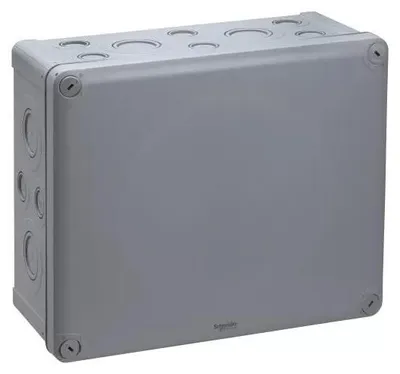 Obrázok produktu pre Schneider Electric Mureva BOX, rozvodná skrinka, lisovacie dosky 16xM20/25+8xM25/32, 275x225x120 mm ENN05097