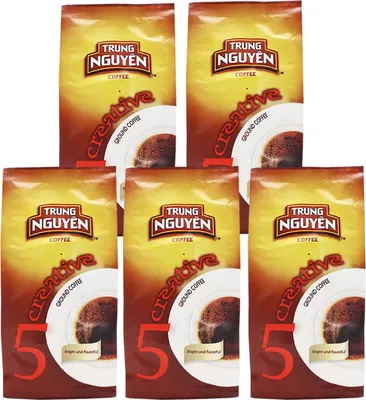 Produktbild von 5x250g Trung Nguyen Creative 5 Vietnam Kaffee Culi Arabica gemahlen