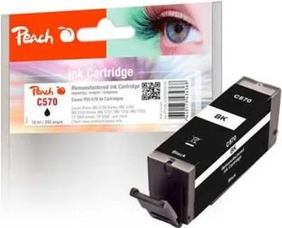 Zdjęcie produktu dla Peach 320126, Czarny, Tusz na bazie pigmentu