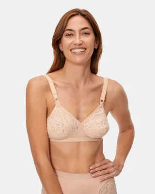 Imagen del producto de Sujetador de encaje Playtex P0165 para mujer, sin aros ni acolchado, para un soporte natural del busto