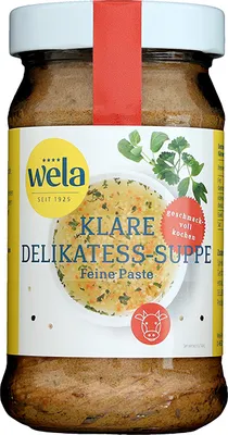 Produktbild von WELA Klare Delikateß-Suppe 1/2 classic