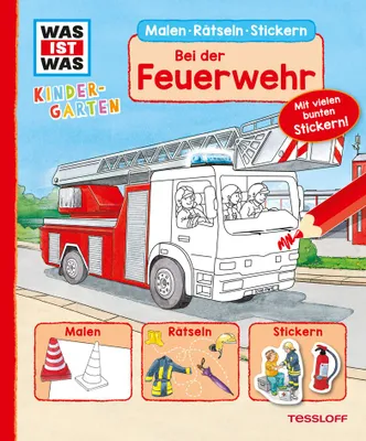 Produktbild von WAS IST WAS Kindergarten. Bei der Feuerwehr