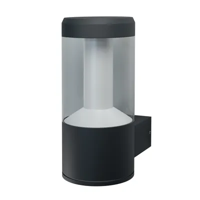 Produktbild von Osram SMART+ Modern Lantern Multicolour, Intelligente Sockel-/Pfostenbeleuchtung, Bluetooth, Grau, Integrierte LED, Aluminium, Blau, Grün, Rot, Weiß