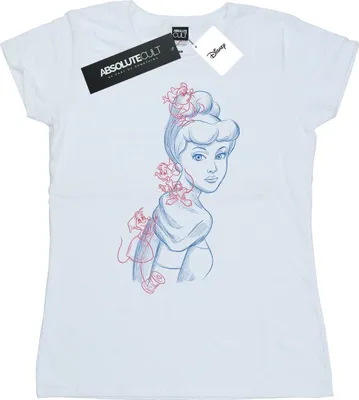 Produktbild von Disney - T-Shirt für Damen BI37267 (XL) (Weiß)