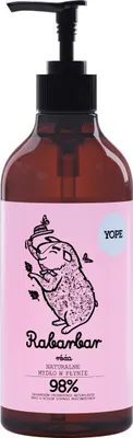 Zdjęcie produktu dla Yope, Mydło Rabarbar i Róża 98%, 500 ml