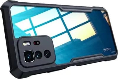 Produktbild von Schwarze Transparente Hülle Für Xiaomi Poco M5S/ Redmi Note 10S