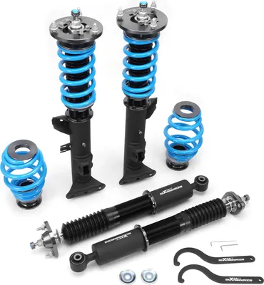 Zdjęcie produktu dla zawieszenie gwintowane z 24-stopniowym amortyzatorem do 2-drzwiowego coupé BMW E36 318is 316i 320i 323i