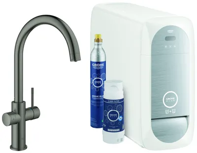 Produktbild von GROHE Blue Home, Standard, Graphit, Hebelgriffe, Einzelbild, Typ C, Keramik
