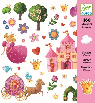 Produktbild von Djeco-Sticker: Princess Marguerite