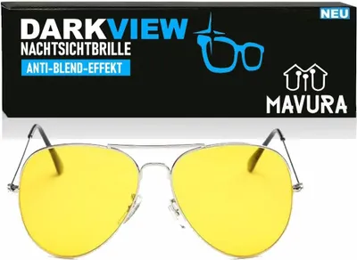 Produktbild von DARKVIEW Nachtsichtbrille Nachtfahrbrille Auto Kontrastbrille Autofahrerbrille