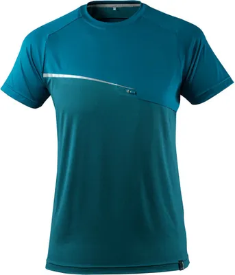 Produktbild von MASCOT® T-Shirt, feuchtigkeitstransportierend Größe XS, Dunkelpetroleum | Packung (1 Stück)