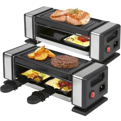 Zdjęcie produktu dla ProfiCook 501324, 4 os., Czarny, Stal nierdzewna, 200 x 100 mm, 700 W, 220 - 240 V, 50 / 60 Hz
