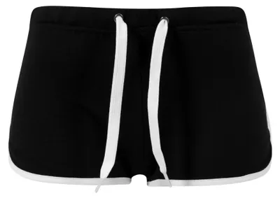 Immagine prodotto di Urban Classics - Hotpants da donna TN154 (XS) (nero/bianco)