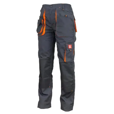 Produktbild von URGENT Arbeitshose Sicherheitshose Bundhose Robust - Grau/Orange - (URG-A) Gr. 60