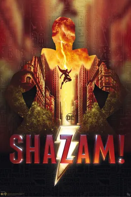 Produktbild von DC Comics - Shazam! - La rage des Dieux - Poster 61x91,5