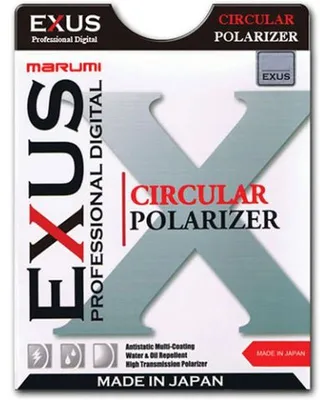 Produktbild von Marumi EXUS Circ. Pola Filter 82 mm für Outdoor-Fotografie