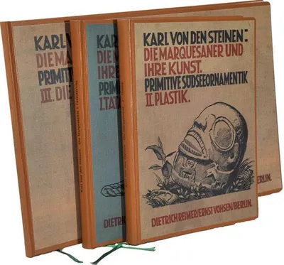 Zdjęcie produktu dla Karl von den Steinen. Die Marquesaner und ihre Kunst. 3 Bd.
