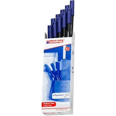 Productafbeelding van 10 edding 1200 Filzstifte blau