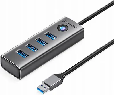Obrázok produktu pre Orico Pdd4U-U3 Rozbočovač 4x Usb-A 3.0 - sivý
