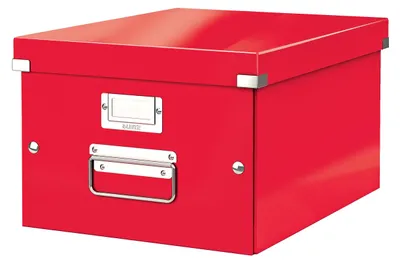Image de LEITZ 60440026 LEITZ Click & Store boîte de rangement 16,7 l rouge 28,1 x 36,9 x 20,0 cm