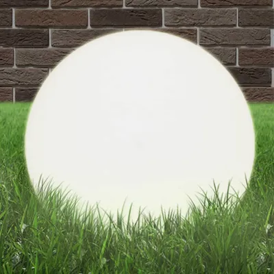 Zdjęcie produktu dla vidaXL Oświetlenie ogrodowe LED 2 szt. Sferyczne 50 cm PMMA
