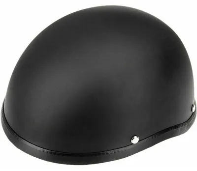 Produktbild von Halboffener Motorradhelm, Helmschale, matt schwarz