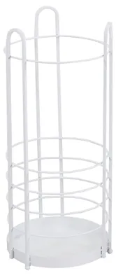 Immagine prodotto di Portaombrelli in metallo bianco tondo cm Ø26xh60x26