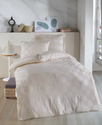 Obrázok produktu pre L'Essentiel Linge de Maison, Kareli Saten - Béžová, jednolôžková XXL súprava perín (SK), béžová, 70 % BAVLNA / 30 % POLYESTER, 155 x 220 cm