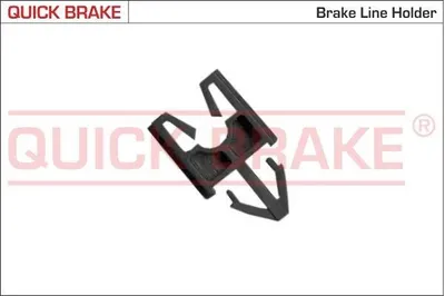 Obrázek produktu pro Upevnění Brzdového Potrubí Pro Hadici O Průměru. 1 X 3/16 / 5 Mm
