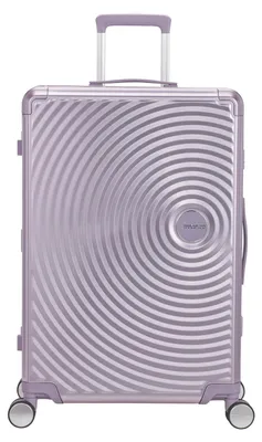 Produktbild von American Tourister Soundbox Alu Spinner 75 / 28 TSA Trolley Stormy Lilac flieder 77cm