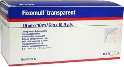 Immagine prodotto di Fixomull trasparente 15 cmx10 m 1 pz