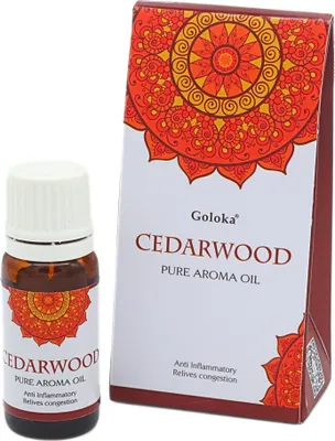 Produktbild von Goloka Duftöl - Naturdüfte für Aromatherapie, Diffusor, Duftlampe | (Zedernholz)
