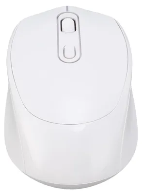 Zdjęcie produktu dla Bezprzewodowa mysz z funkcją ładowania, cicha, 2 tryby pracy, do gier, regulowana czułość 800/1200/1600 DPI, kolor makaronikowy, biała
