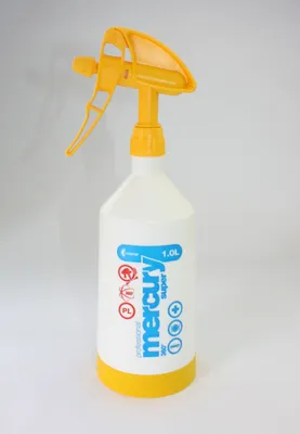 Produktbild von Sprühflasche 360° gelb 1L KWAZAR Mercury