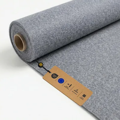 Produktbild von LOMIQ Filz ULTRAFLEX 100x200 cm, Grau, Filzstoff Meterware, 300 g/m², Schallisolierend Bezugsstoff Flexibel, Bastelfilz Superflex, Antistatisch Filzmatte für Möbel, Heimwerkerprojekte, Kofferaum