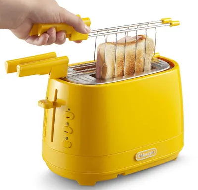 Immagine prodotto di DeLonghi CTLAP2203.Y Tostapane 2 Fette Giallo 550 W