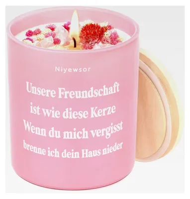 Produktbild von Geschenke für die beste Freundin, Duftkerze - Geschenkidee für den Geburtstag, Weihnachtsgeschenk für Freundinnen