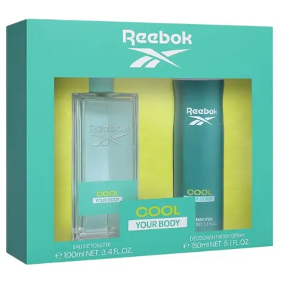 Obrázok produktu pre Reebok Cool Your Body Women Woda toaletowa, 100 ml + Dezodorant, 150 ml