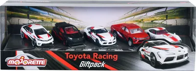 Produktbild von Majorette Toyota Die-Cast Racing Auto's Giftpack, 5st.