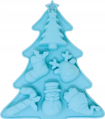 Obrázek produktu pro Silikonová forma na pečení - Vánoce - 20 x 23 cm