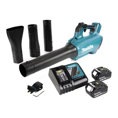 Produktbild von Makita DUB 184 RG Akku Gebläse 18 V Brushless + 2x Akku 6,0 Ah + Ladegerät