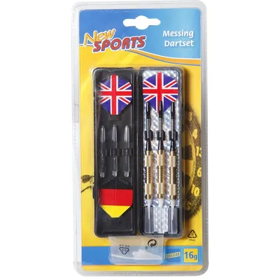 Produktbild von New Sports Softdart-Set Brass 16g, 1Set